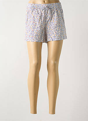 Pyjama coupe droite bleu PRINCESSE TAM-TAM femme