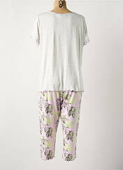 Pyjama gris BARANDI pour femme seconde vue
