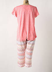 Pyjama orange BARANDI pour femme seconde vue