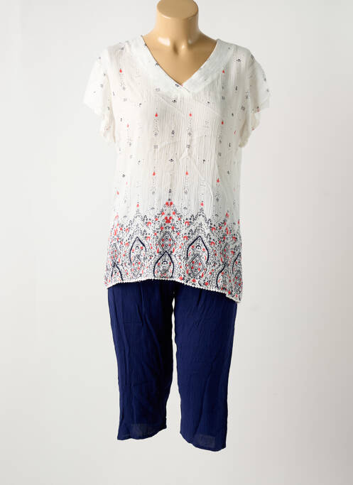 Pyjama bleu SENORETTA pour femme