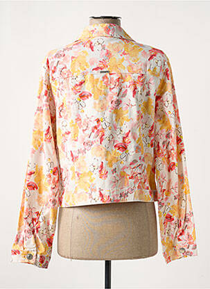 Veste casual poches orange AGATHE & LOUISE femme