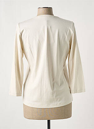T-shirt manches 3/4 manches 3/4 beige RABE femme