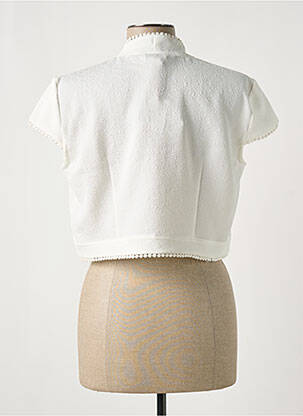 Boléro manches courtes beige DIVAS femme