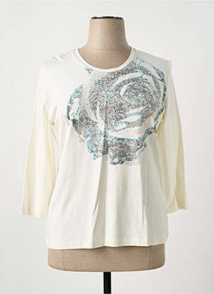 T-shirt manches 3/4 manches 3/4 beige RABE femme