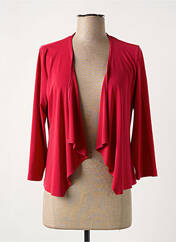 Gilet manches longues rouge GUY DUBOUIS pour femme seconde vue