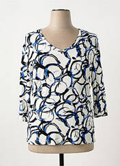 T-shirt bleu ANANKE pour femme seconde vue