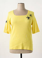 T-shirt jaune THALASSA pour femme seconde vue