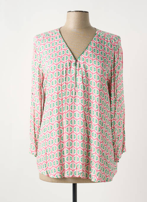 Blouse rose TINTA STYLE pour femme
