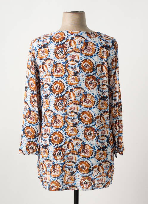 Tunique manches longues bleu REVER MILE pour femme