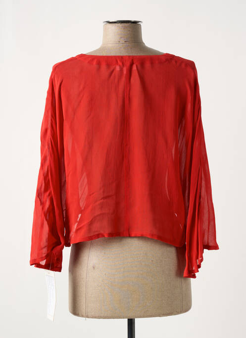 Veste casual rouge AGATHE & LOUISE pour femme