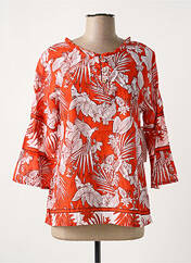 Blouse orange AGATHE & LOUISE pour femme seconde vue