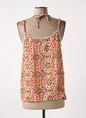 Top orange AGATHE & LOUISE pour femme seconde vue