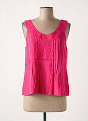 Top rose AGATHE & LOUISE pour femme seconde vue