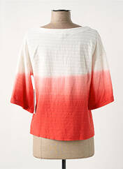 T-shirt orange AGATHE & LOUISE pour femme seconde vue