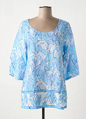 Tunique manches longues bleu AGATHE & LOUISE pour femme seconde vue