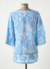 Tunique manches longues bleu AGATHE & LOUISE pour femme seconde vue