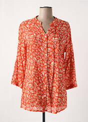 Tunique manches longues orange AGATHE & LOUISE pour femme seconde vue
