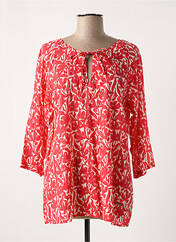 Tunique manches longues rouge AGATHE & LOUISE pour femme seconde vue