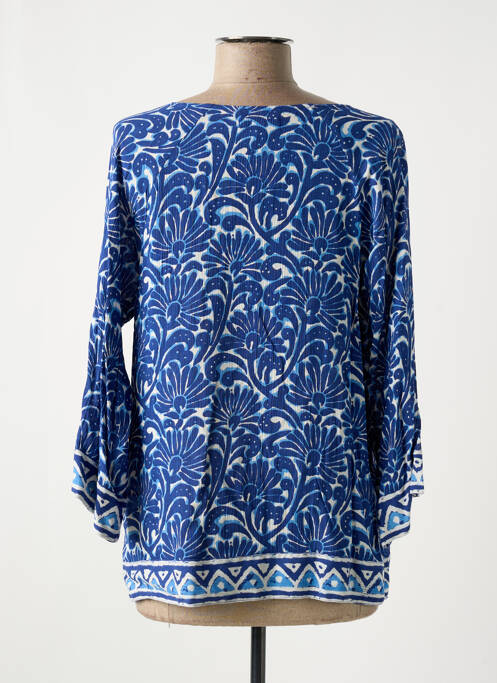 Blouse bleu AGATHE & LOUISE pour femme