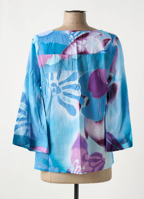 Blouse bleu AGATHE & LOUISE pour femme