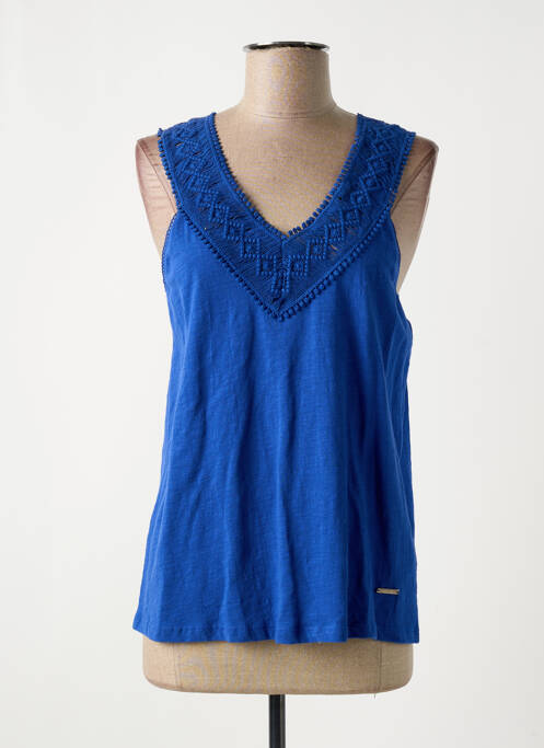 Débardeur bleu AGATHE & LOUISE pour femme