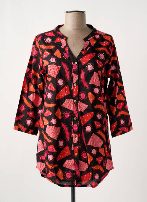 Tunique manches longues noir AGATHE & LOUISE pour femme