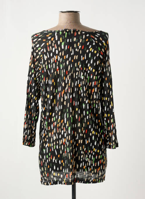 Tunique manches longues noir THALASSA femme