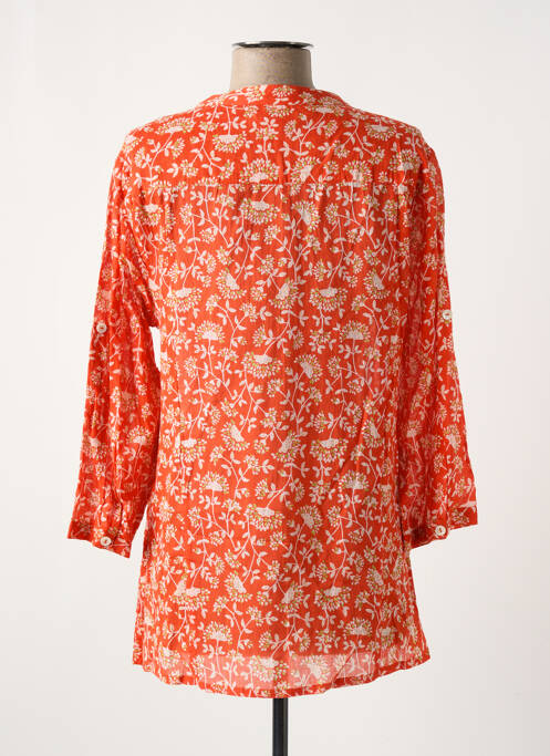 Tunique manches longues orange AGATHE & LOUISE pour femme
