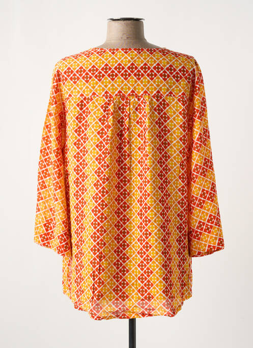 Tunique manches longues orange AGATHE & LOUISE pour femme