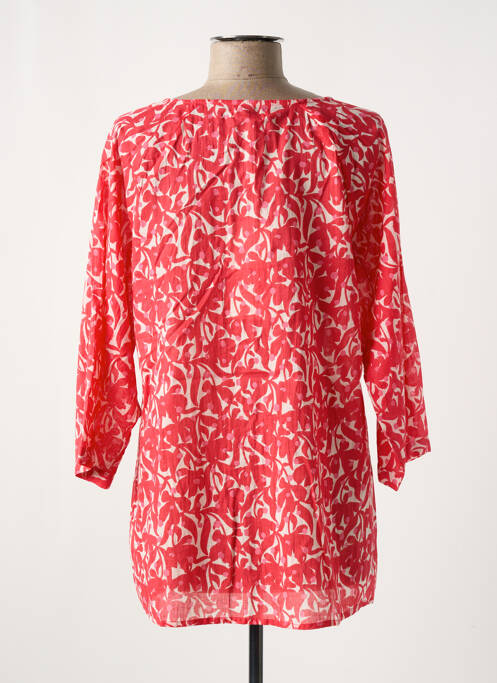 Tunique manches longues rouge AGATHE & LOUISE pour femme