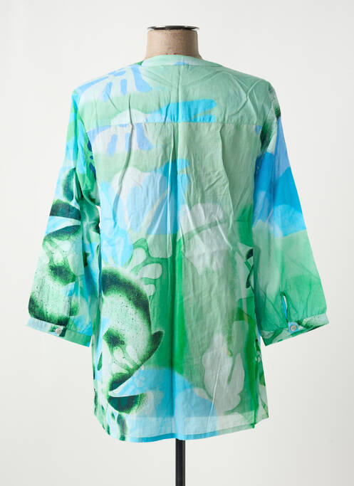 Tunique manches longues vert AGATHE & LOUISE pour femme