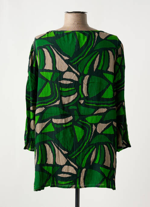 Tunique manches longues vert AGATHE & LOUISE femme