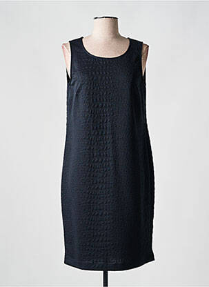 Robe mi-longue sans manche sans manche noir TELMAIL femme