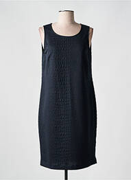 Robe mi-longue sans manche sans manche noir TELMAIL femme