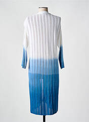 Gilet manches longues bleu AGATHE & LOUISE pour femme seconde vue