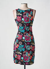 Robe mi-longue noir COLINE pour femme seconde vue