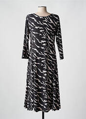 Robe mi-longue noir OLIVER JUNG pour femme seconde vue