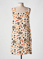 Robe mi-longue orange AGATHE & LOUISE pour femme seconde vue