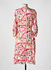 Robe mi-longue rose REVER MILE pour femme seconde vue