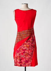 Robe mi-longue rouge COLINE pour femme seconde vue