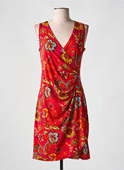 Robe mi-longue rouge COLINE pour femme seconde vue