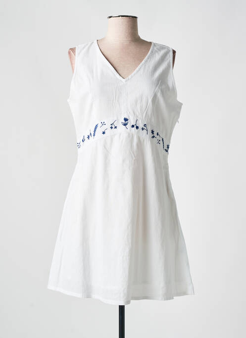 Robe courte blanc AGATHE & LOUISE pour femme