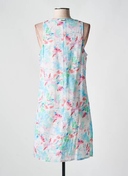 Robe mi-longue bleu AGATHE & LOUISE pour femme