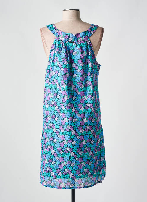 Robe mi-longue bleu AGATHE & LOUISE pour femme