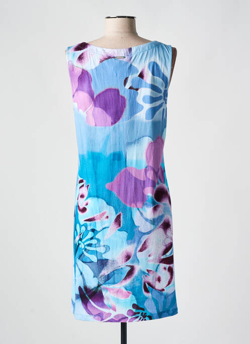 Robe mi-longue bleu AGATHE & LOUISE pour femme