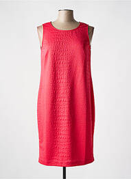 Robe mi-longue sans manche sans manche rouge TELMAIL femme