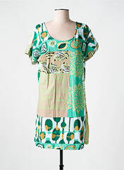 Robe courte vert AGATHE & LOUISE pour femme seconde vue