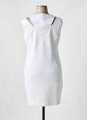 Robe mi-longue blanc DIVAS pour femme seconde vue