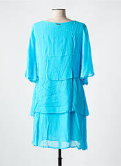Robe mi-longue bleu AGATHE & LOUISE pour femme seconde vue
