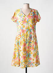 Robe mi-longue jaune AGATHE & LOUISE pour femme seconde vue